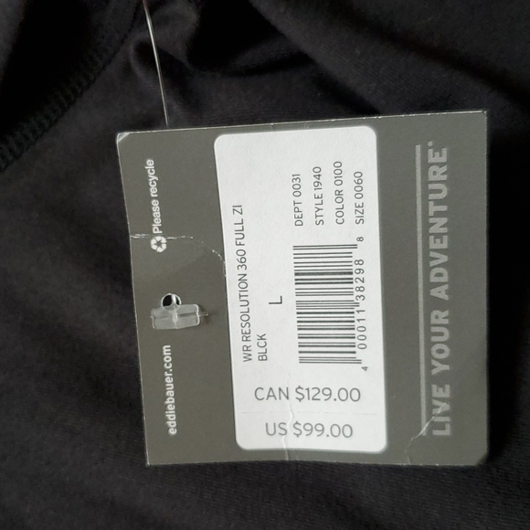 Eddie Bauer Resolution 360 Full Zip Sweater - Picture 4 of 9